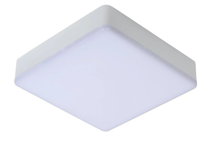 Lucide CERES-LED - Lámpara de techo Baño - LED Regul. - 1x30W 3000K - IP44 - Blanco - apagado